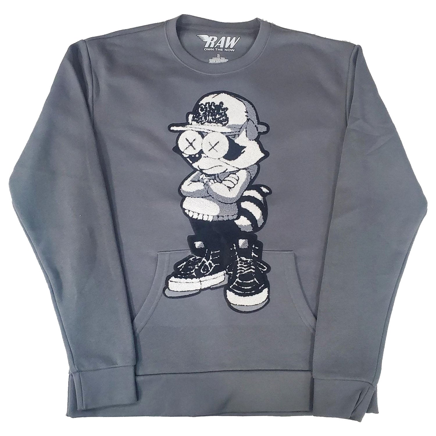 Men Cash Addicted Chenille Long Sleeve Shirts - Rawyalty Clothing