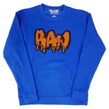 Men RAW Drip Orange Bling Long Sleeve Shirts - Rawyalty Clothing
