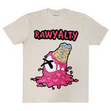 Men RAW Cone Chenille Crew Neck T-Shirts - Rawyalty Clothing