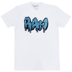 Men RAW Drip Aqua Bling Crew Neck - Rawyalty Clothing