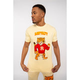 Men Rawyalty Tiger Chenille Crew Neck T-Shirts - Rawyalty Clothing