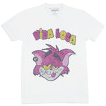 Men Vida Loca Bling Crew Neck - White - Rawyalty Clothing