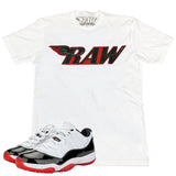 RAW PU Red Crew Neck - Rawyalty Clothing