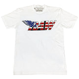 Men RAW Wing USA Chenille Crew Neck - Rawyalty Clothing