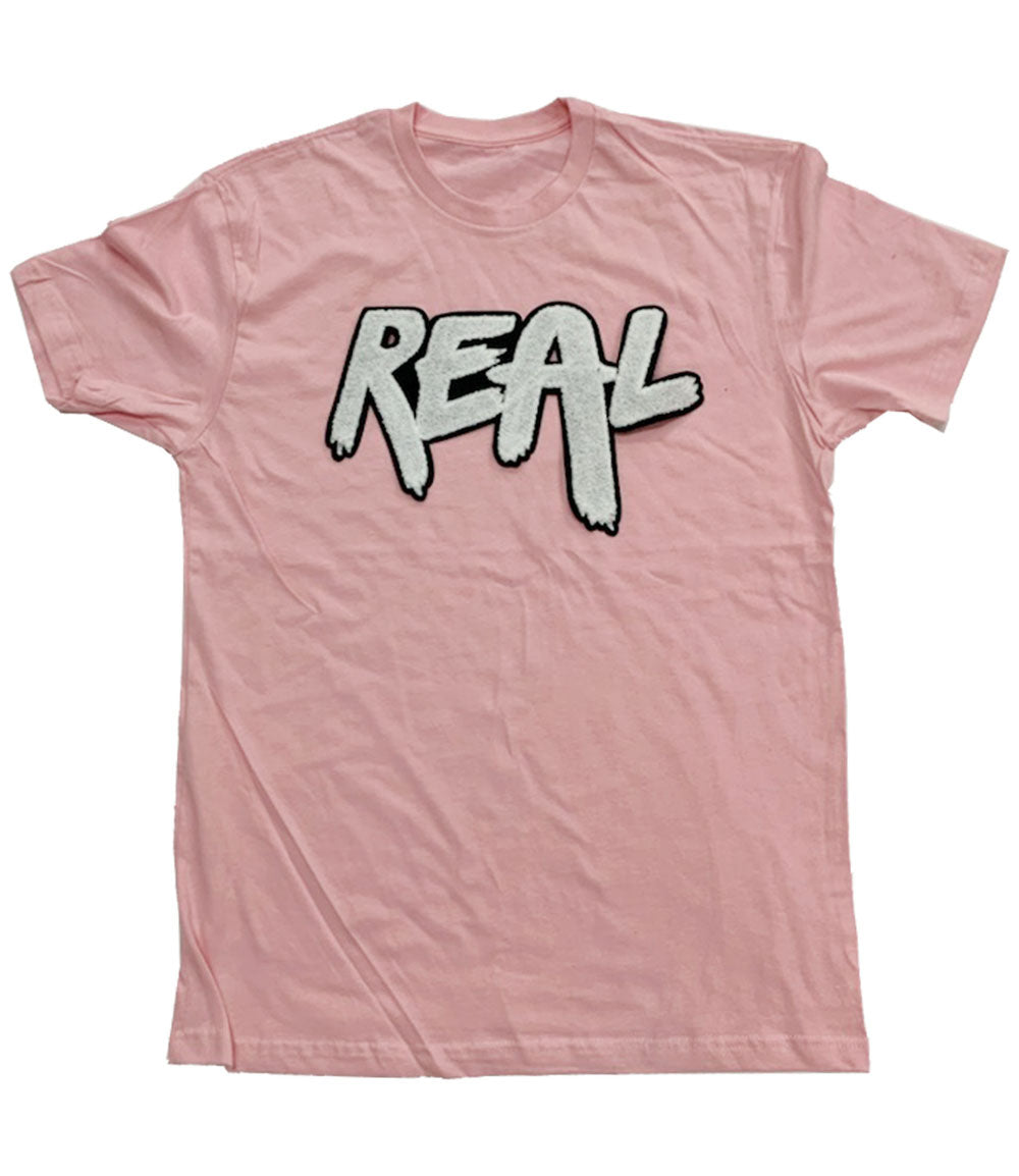 REAL White Chenille Crew Neck - Rawyalty Clothing