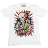 Skull Music Print Crew Neck - Rawyalty Clothing
