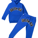 Kids "DREAM BIG" Hoodie and Jogger Set