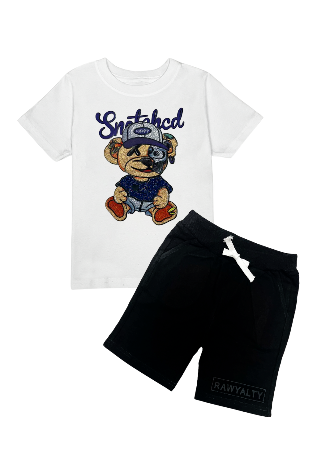 Kids Snatched T-Shirt and Cotton Shorts Set