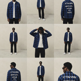 Men Black Label 810 Flannel Shirt