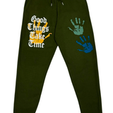 Men Good Things Hoodie and Jogger Set