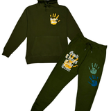 Men Good Things Hoodie and Jogger Set