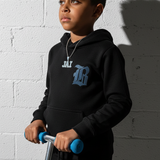 Kids Black Label Light Blue Bling Hoodie and Jogger Set