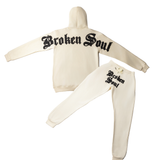 Men Broken Soul Hoodie and Jogger Set