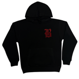 Men "BLACK LABEL" Bling Hoodie