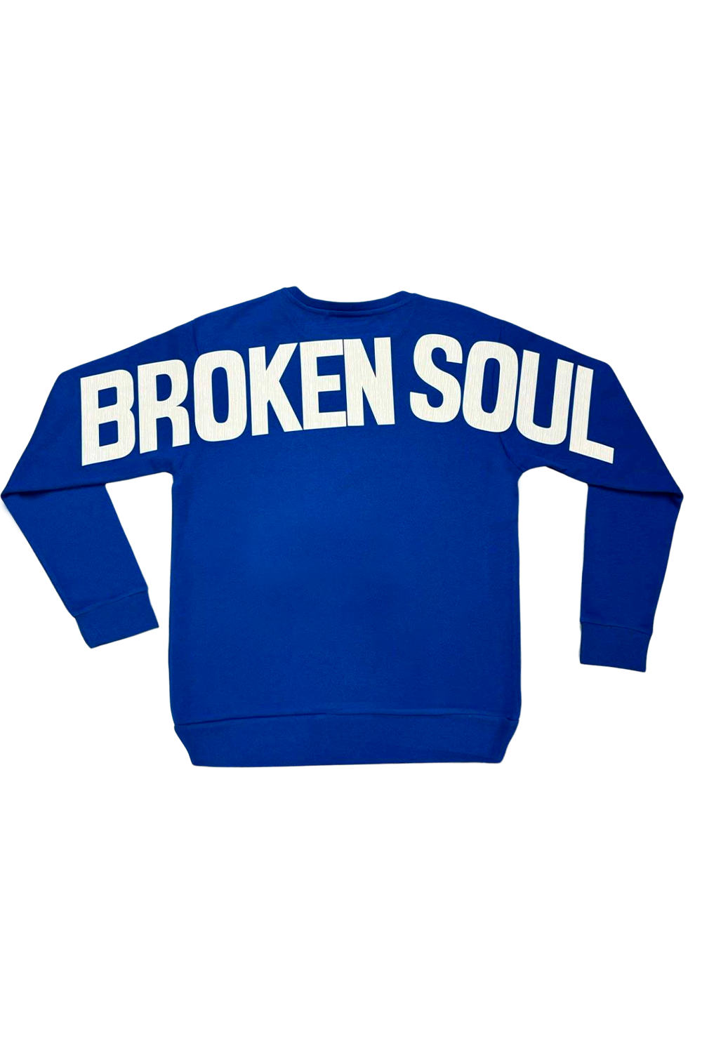 Men "BROKEN SOUL" Crew Neck Silicone