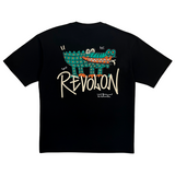 Men Black Label "REVOLON" T-Shirt