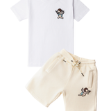 Kids Angels T-Shirt and Cotton Shorts Set