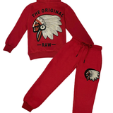 Kids "Indian" Hoodie and Jogger Set