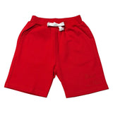 Kids Black Label Dept Red Silicone Cotton Shorts