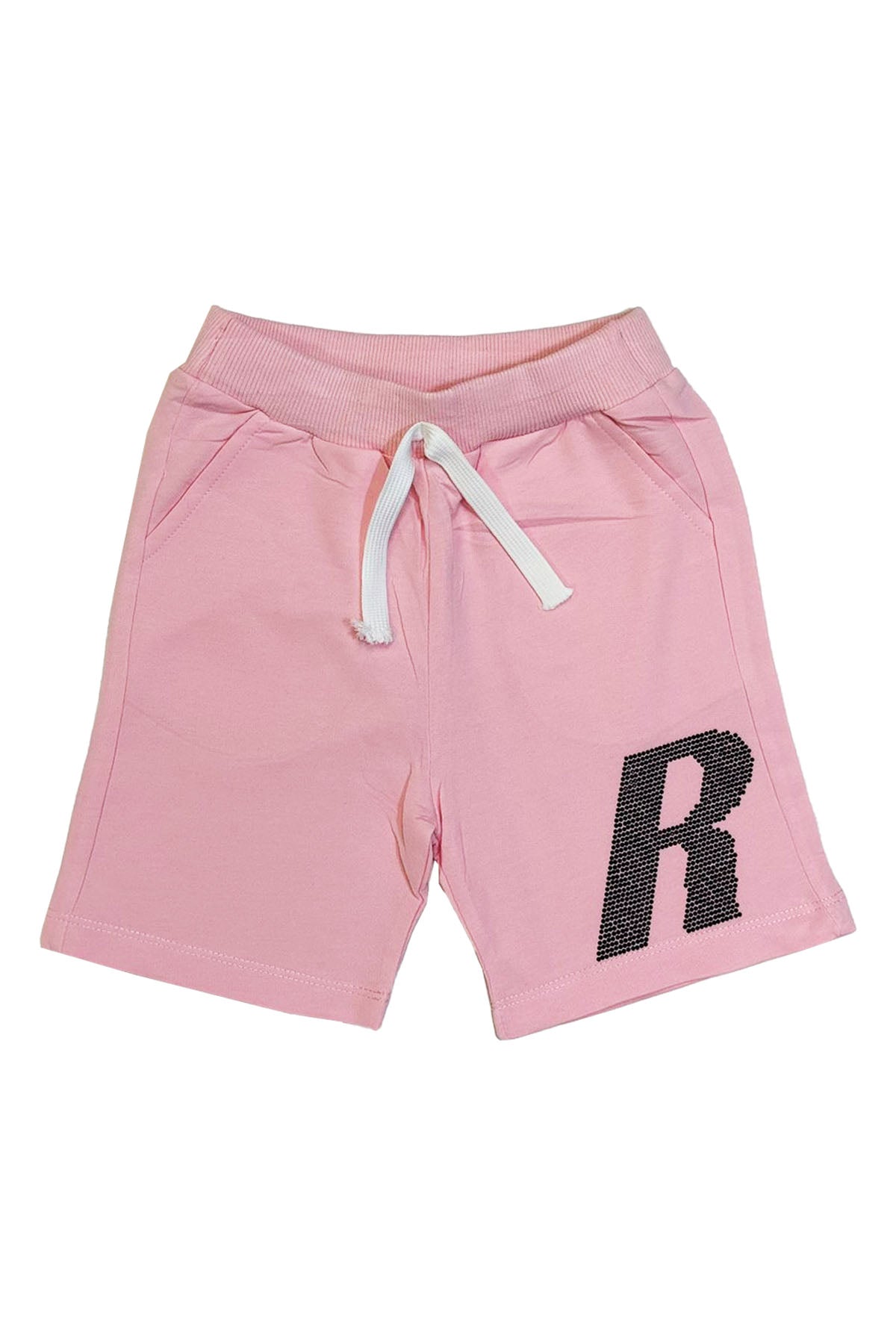 Kids "R" Black Bling Cotton Shorts