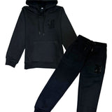 Kids Black Label Freedom Black Bling Hoodie and Jogger Set