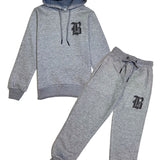 Kids Black Label Freedom Black Bling Hoodie and Jogger Set