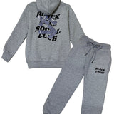 Kids Black Label Social Club Hoodie and Jogger Set