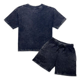 Kids Black Label BL3 Splash Bling T-Shirt and Cotton Shorts Set