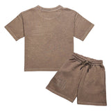 Kids Black Label BL3 Splash Bling T-Shirt and Cotton Shorts Set