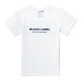 Kids Black Label BL6 Black Silicone Crew Neck T-Shirt