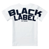 Kids Black Label BL6 Black Silicone Crew Neck T-Shirt