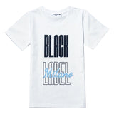 Kids Black Label BL Milano Crew Neck T-Shirt