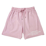 Men Black Label BL6 White Silicone Cotton Shorts