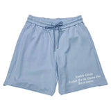 Men Black Label BL6W White Silicone Cotton Shorts