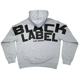 Men Black Label BL6 Black Silicone Hoodie