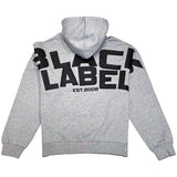 Men Black Label BL6 Black Silicone Hoodie