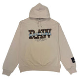 Men Black Label BL X RAW Hoodie