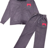 Men Black Label "BLJJS50" Hoodie and Jogger Set