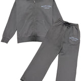 Men Black Label "BLJJS54" Hoodie and Jogger Set