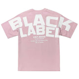 Men Black Label BL6 White Silicone T-Shirt