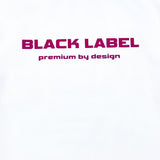 Men Black Label BL6R Red Silicone T-Shirt