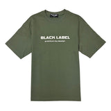 Men Black Label BL6W White Silicone T-Shirt