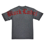 Men Black Label Red Bling T-Shirt