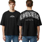 Men Black Label "COUTURE" Oversize T-Shirt