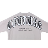 Men Black Label "COUTURE" Oversize T-Shirt