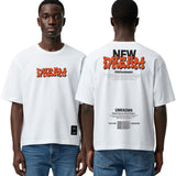 Men Black Label "DREAM" Oversize T-Shirt