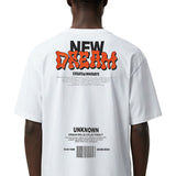 Men Black Label "DREAM" Oversize T-Shirt