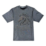 Men Black Label Stallion Bling T-Shirt