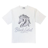 Men Black Label Stallion Bling T-Shirt