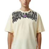 Men Black Label "TAKE CONTROL" Oversize T-Shirt